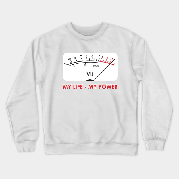 VU Metter Crewneck Sweatshirt by mad_artist